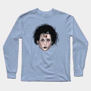 Edward Scissorhands BLUE Long Sleeve T-Shirt